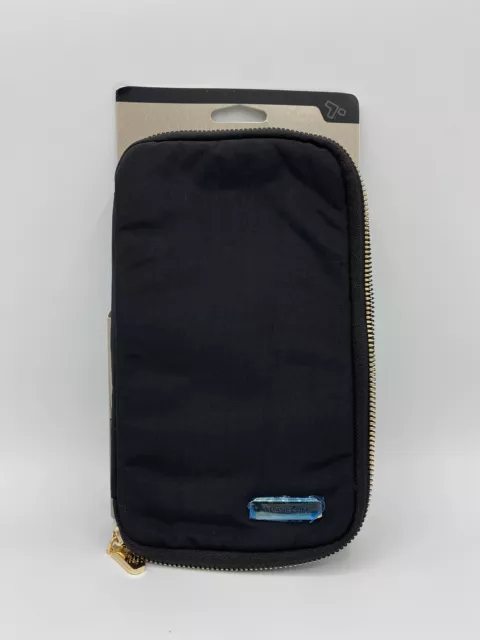 TRAVELON RFID Blocking Family Passport Wallet, Black