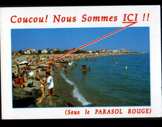 SAINT-CYPRIEN (66) VILLAS & PLAGE animée en 1996