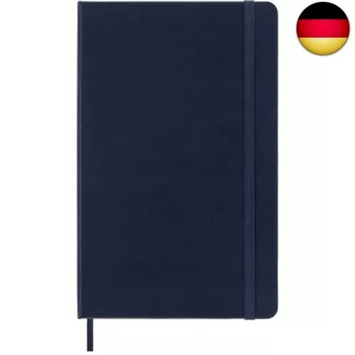 Moleskine Klassisches liniertes Notizbuch, harter Umschlag und elastischer