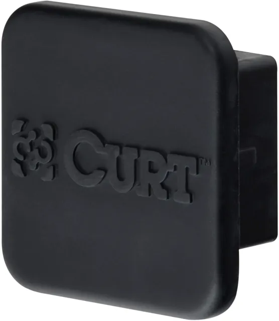 CURT 22275 Rubber Trailer Hitch Cover Fits 1-1/4-Inch Receiver