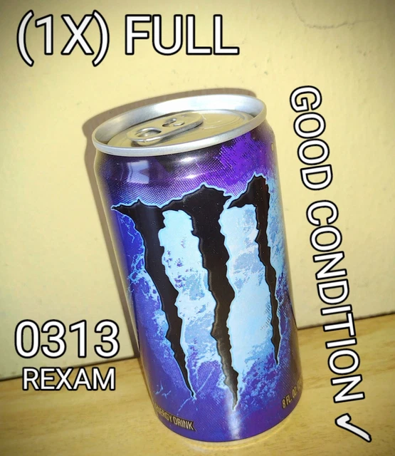 RARE! MONSTER ENERGY Drink MINI ABSOLUTELY ZERO FULL UNOPENED 8 oz Can