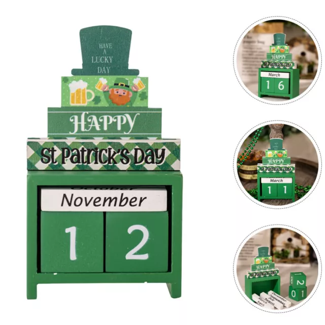 Decoraciones finas para el calendario del hogar día de San Patricio regalo decoraciones