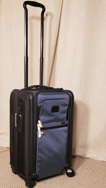 NWT TUMI Alpha International 22-Inch Dual Access 4-Wheeled Carry-On in Blue $895 2