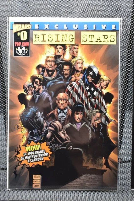 Rising Stars #0 Wizard Top Cow Comics Exclusive 1999 1st Bright & Chandra 9.2