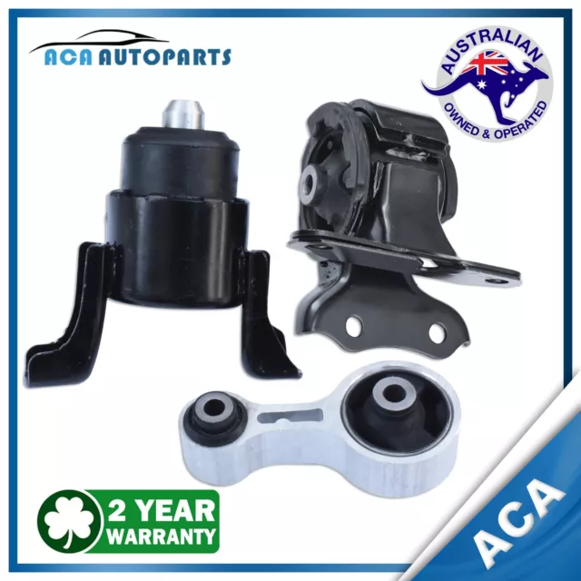 Engine Mount Left + Right Hand + Rear For Mazda 6 2.3L 2002-2008 Auto / Manual