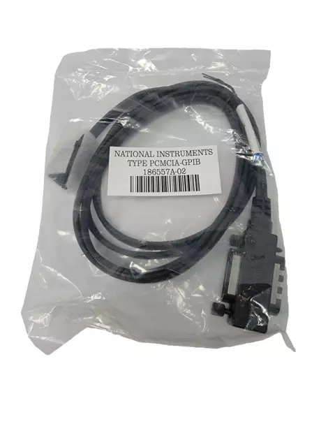 National Instruments NI 186557A-02 PCMCIA-GPIB Cable 2M