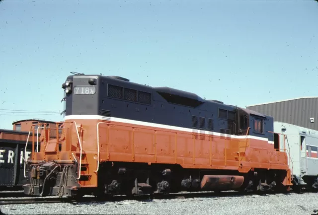 Providence & Worcester EMD GP9 Kodachrome original Kodak Slide
