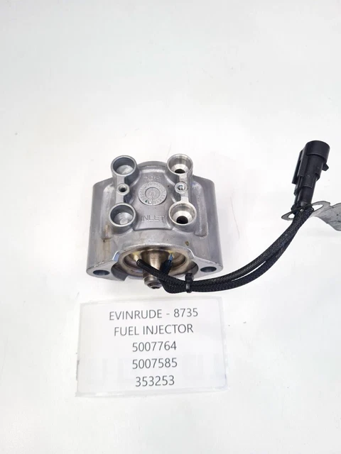 ETEC EVINRUDE OUTBOARD Engine Motor PORT SIDE FUEL INJECTOR ASSY 90 ...