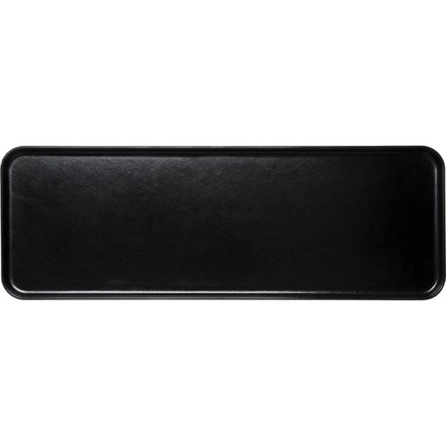 Carlisle 1030FMT309 Ebony 10-1/2" x 30" Market Tray