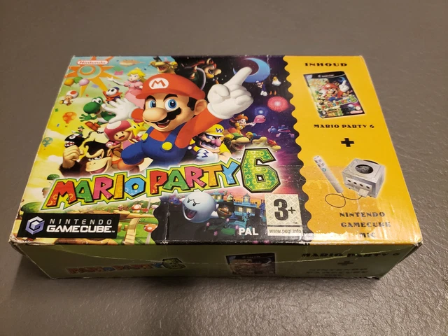 Mario Party 6 Sur Nintendo GameCube - Version PAL FR - Manuel Inclus, Bon état