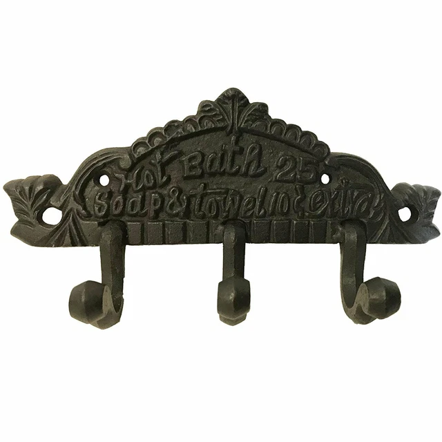 6.5" - Hot Bath - BB-126 - Coat Hook - For coats, bags, hand towel
