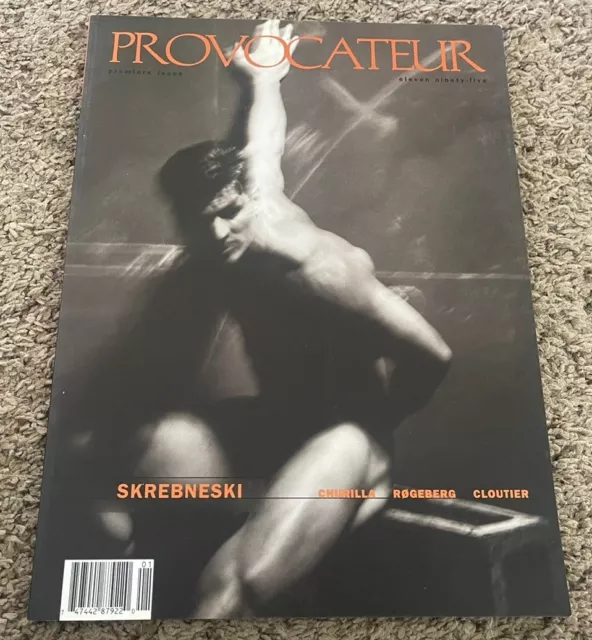 Vintage October 1995 PROVOCATEUR Gay Male Magazine- Vol. 1 Issue 1