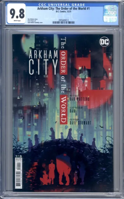 Arkham City: The Order of the World #1 Dan Waters Batman DC Comics CGC 9.8