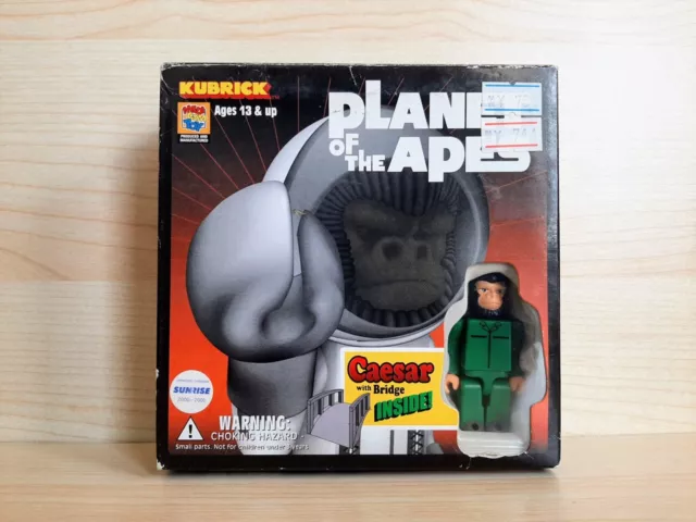 Planet of the Apes Caesar with Bridge Medicom Toy Kubrick box set figures Japan