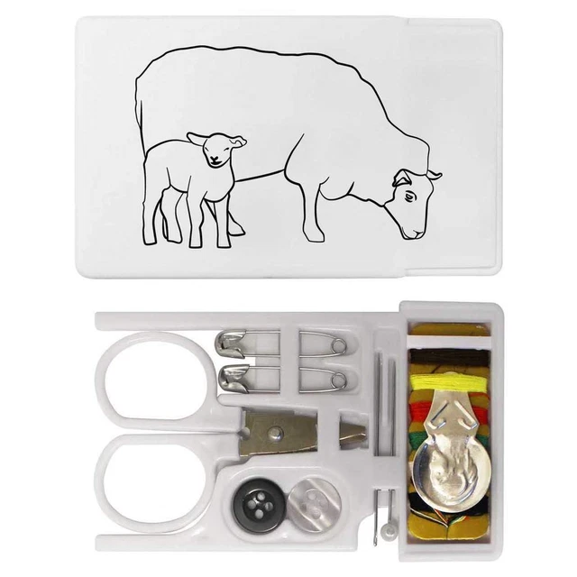 'Sheep and It's Lamb' Mini Reise Nähset (SE00025788)