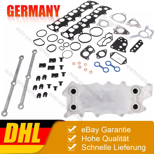 Dichtungssatz Dichtsatz + Ölkühler Für Mercedes 280 320 350 CDI OM642 6421880001