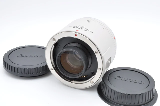 Near Mint Canon Extender EF 2x Teleconverter Lens for EF EOS From JAPAN #48066