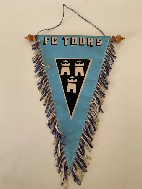 Gazelec Ajaccio GFCA rare fanion vintage foot football