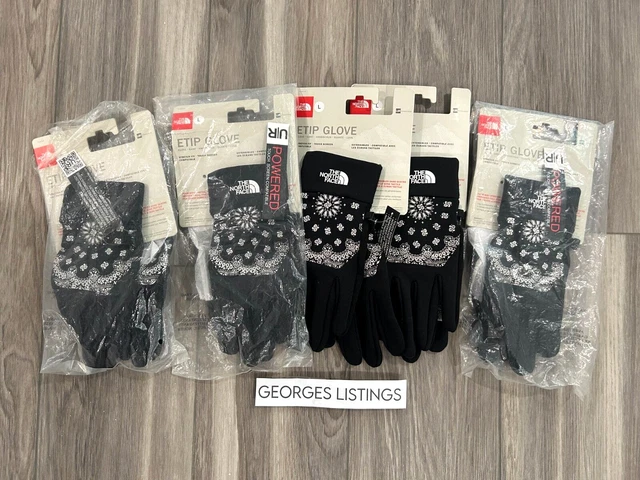 SUPREME X THE North Face Bandana Gloves L Navy New York SF