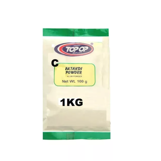 1000g ALUM POWDER FATAKDI POWDER GROUND ANTI BACTERIAL DEODRANT AGENT