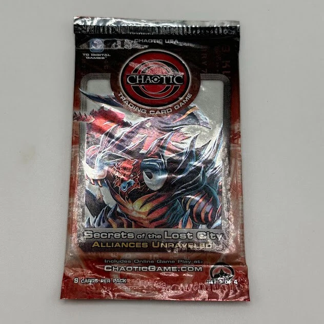 SECRETS OF THE LOST CITY Chaotic Trading Card Game STARTER DECK - Sealed $395.00 - PicClick SECRETS OF THE LOST CITY Chaotic Trading Card Game STARTER DECK - Sealed $395.00 - PicClick