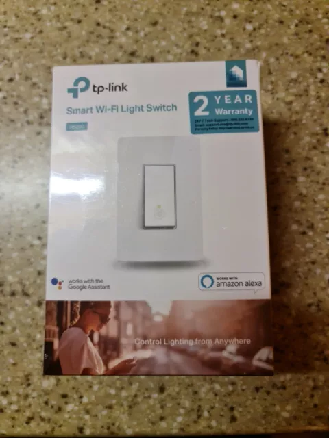 TP-Link Kasa Smart Wi-Fi Light Switch | N Wire Req.| Alexa Google Home | HS200