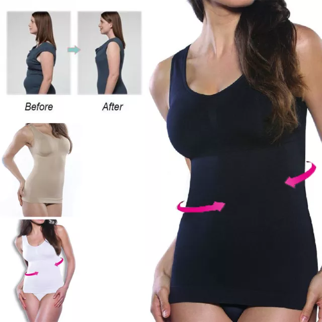 Seamless Women Cami Shaper Vest Body Shapewear Slimming Tank Tops