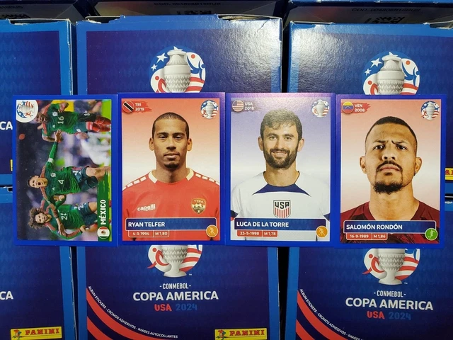Lot De 500+ Autocollants Panini Copa America 2024 - Stickers Football, Occasion