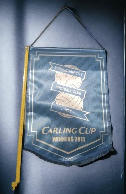 Birmingham City Football League Carling Cup Winners Pennant