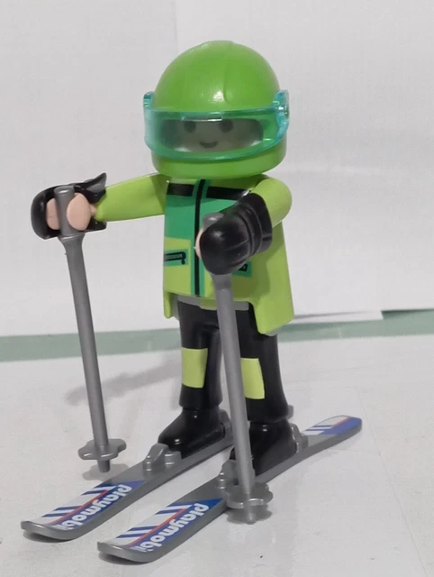 PLAYMOBIL Vintage 3561 Boîte 1978 : City Life Sports D'hiver, Skieurs, Luges