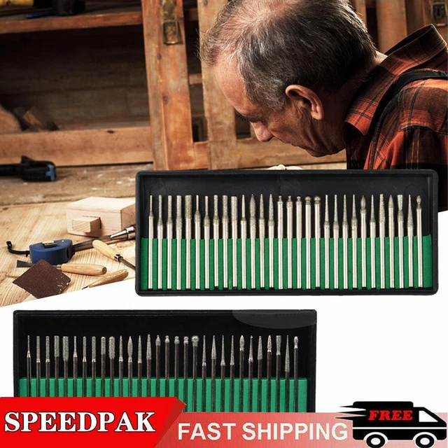 30 piezas Grabador Pluma Juego de Cabezales Grabador Taladro para Joyería Máquina de Madera Vidrio K7X4
