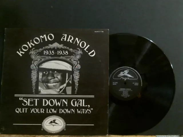 KOKOMO ARNOLD  Set Down Gal, 1935-1938   LP  Blues    GREAT !!