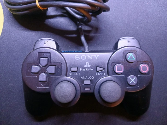 Manette Sony Dualshock 2 Silver Officielle Pour PS2 - État Impeccable, Testée