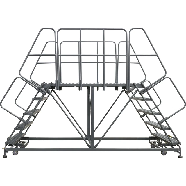 Ballymore Rolling Work Platform Overall Height 96 in Steps 6 Cap 800 lb