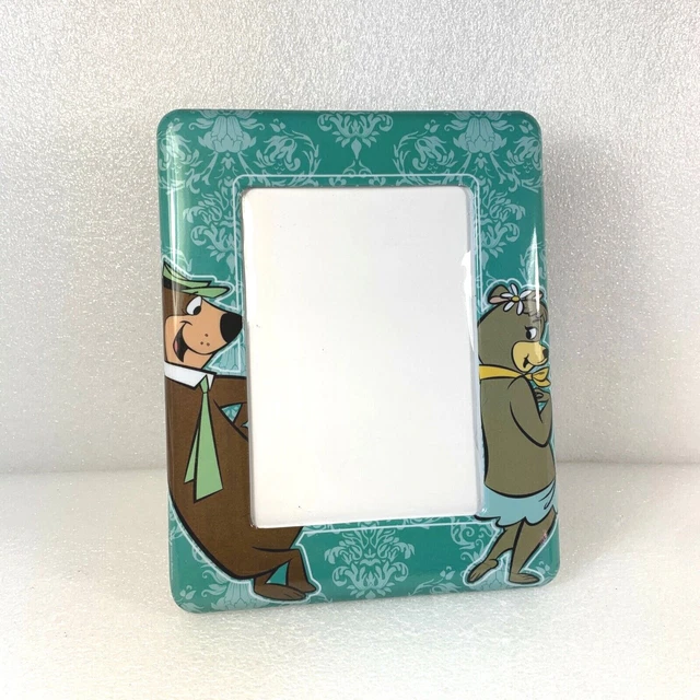 Hanna Barbera, Yogi Bear & Cindy Bear Cartoon, 4x6 Plastic Photo Picture Frame
