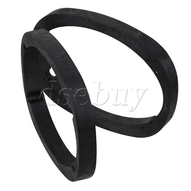 2PCS Universal Speaker Spacer Adapter Black Color 6x9inch