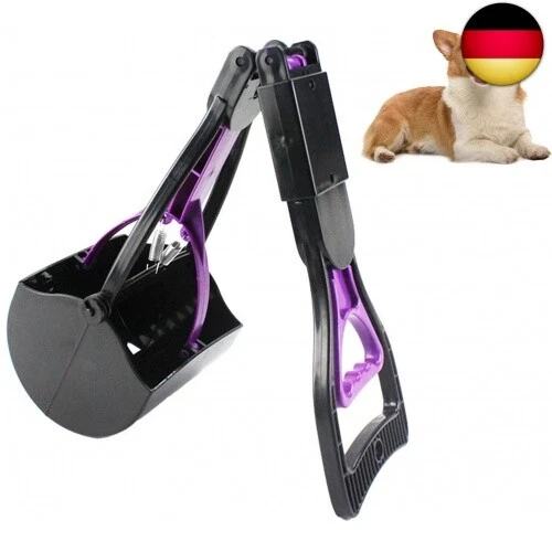 Hundekotschaufeln,Tragbare Hundekotgreifer, Langer Griff Pooper Scooper,Pooper