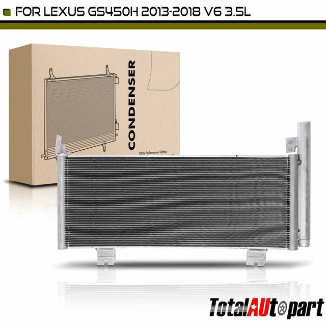 New AC Condenser w/Receiver Drier for Lexus GS450h 2013 2014 2015 2016-2018 3.5L