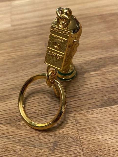 Perfect For Argentina Win! adidas World Cup Trophy 1998 gold keychain