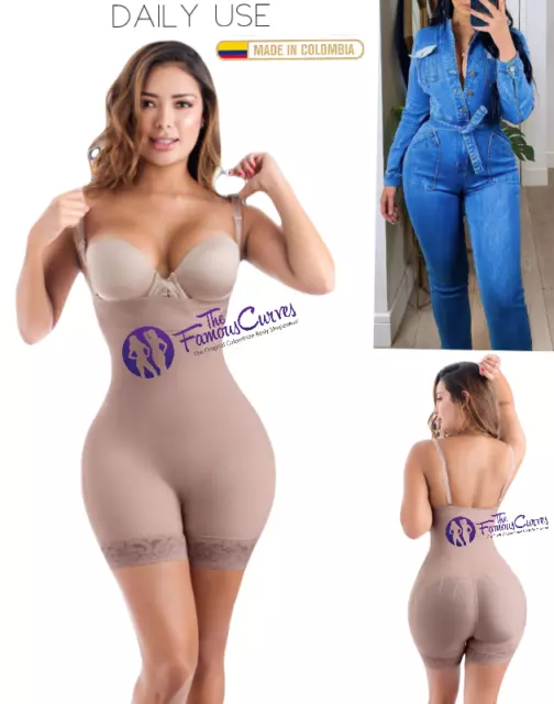 FAJAS COLOMBIANAS HIGH-WAISTED Classic Panty Butt Lift Body Shaper Levanta  Cola $41.80 - PicClick