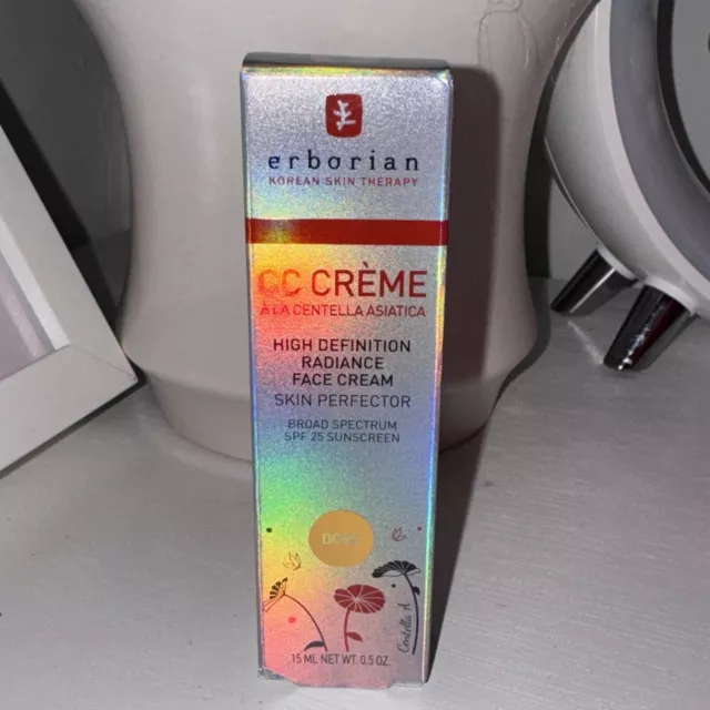 ERBORIAN CC Creme Dore_Radiance Face Cream 15ml.0.5oz (SPF25) New