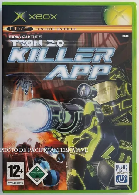 jeu TRON 2.0 KILLER APP pour XBOX (first gen) francais COMPLET guerre future TBE