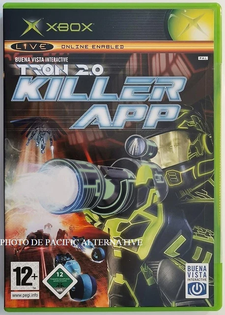 jeu TRON 2.0 KILLER APP pour XBOX (first gen) francais COMPLET guerre future TBE