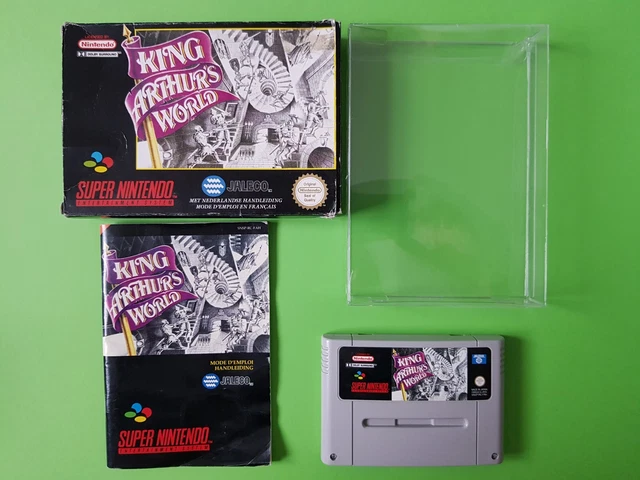 KING ARTHUR'S WORLD / Jeu Super Nintendo FAH / JALECO BANDAI