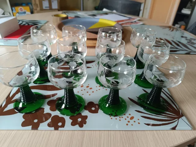 Ensemble de  12 verres à vin  Luminarc Hauteur 11,5 cm