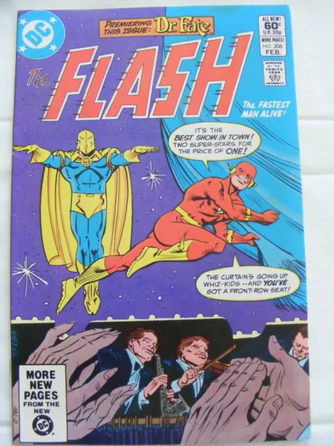 Flash # 306 Feb 82 Dc Comics Dr Fate