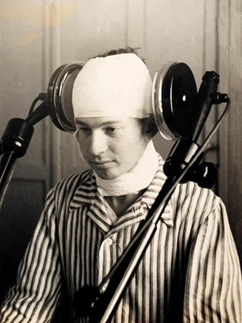 Antique Medical Psychiatry Photo 494b Odd Strange & Bizarre
