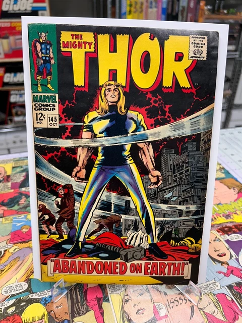The Mighty THOR #145 Marvel Comics 1967 Stan Lee Jack Kirby