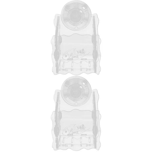 Juego de 2 soportes de pecera de maceta de acuario taza de siembra de succión acuática