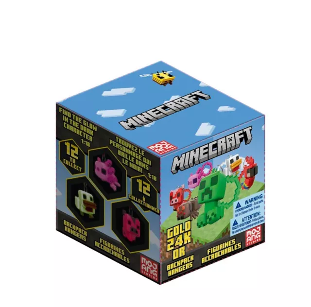 Minecraft - Schlüssel oder Rucksackanhänger - zufällige Auswahl - 1 Stück (NEU!) 2